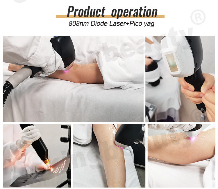 808NM Diode Laser And YAG Laser Machine